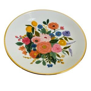 Rifle Paper Co. Garden Party Bouquet Porcelain Ring Dish 4”